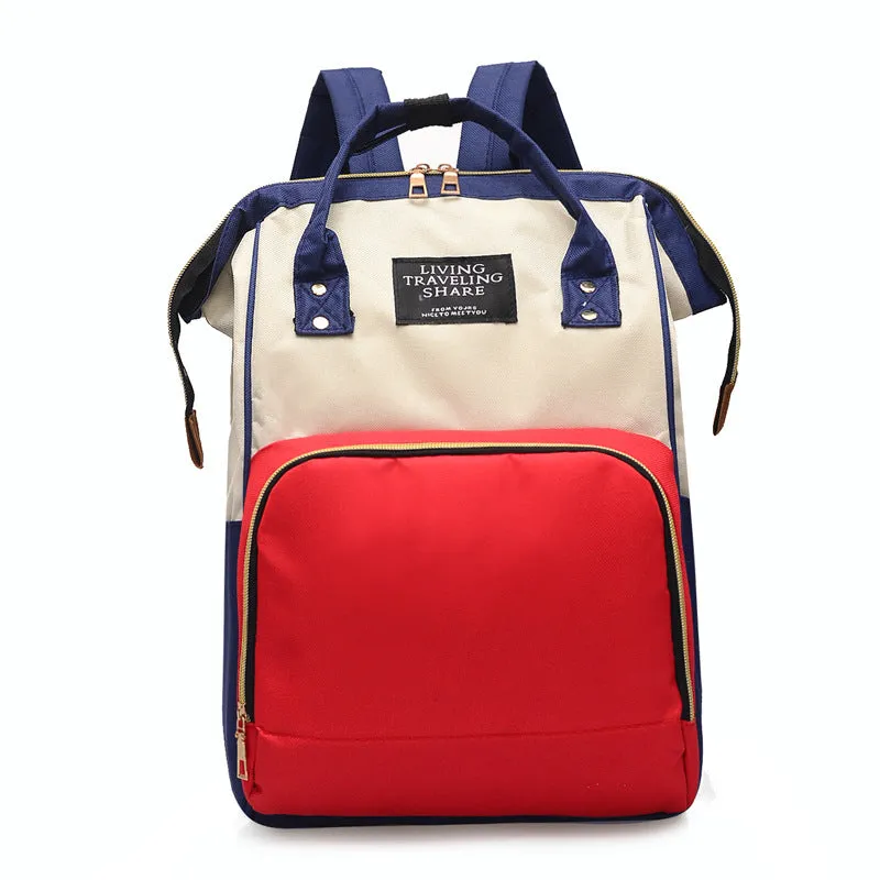 Large Capacity Waterproof Mother Diaper Fashion Backpacks