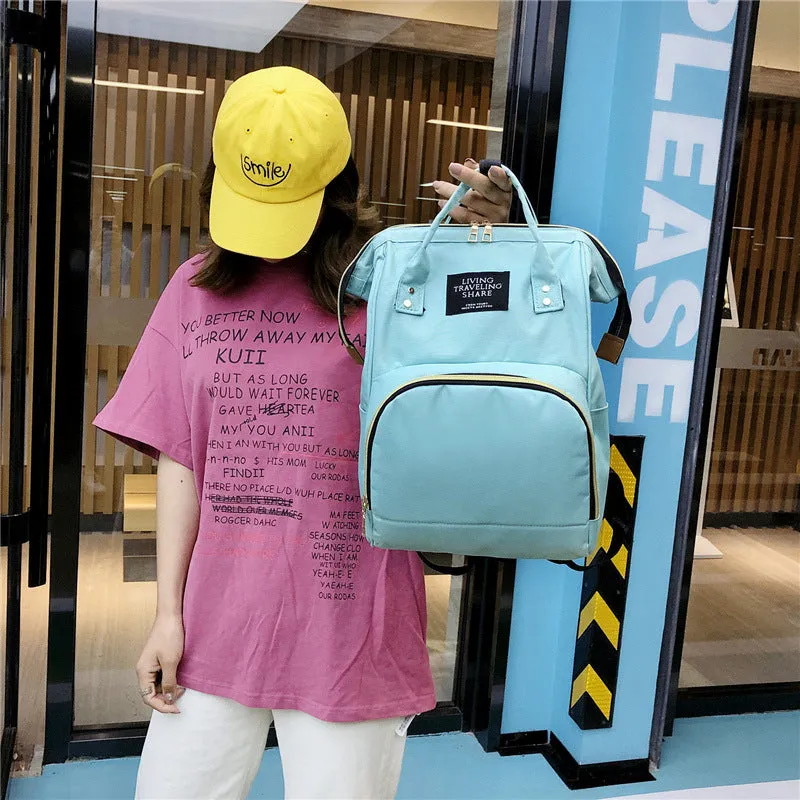 Large Capacity Waterproof Mother Diaper Fashion Backpacks