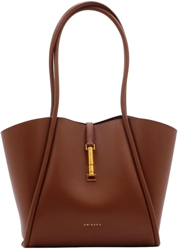 Large Capacity Women's Tote Bag with Matching Pouch Chic Top-Handle Shoulder Purse with Minimalist Design Hobo bag
