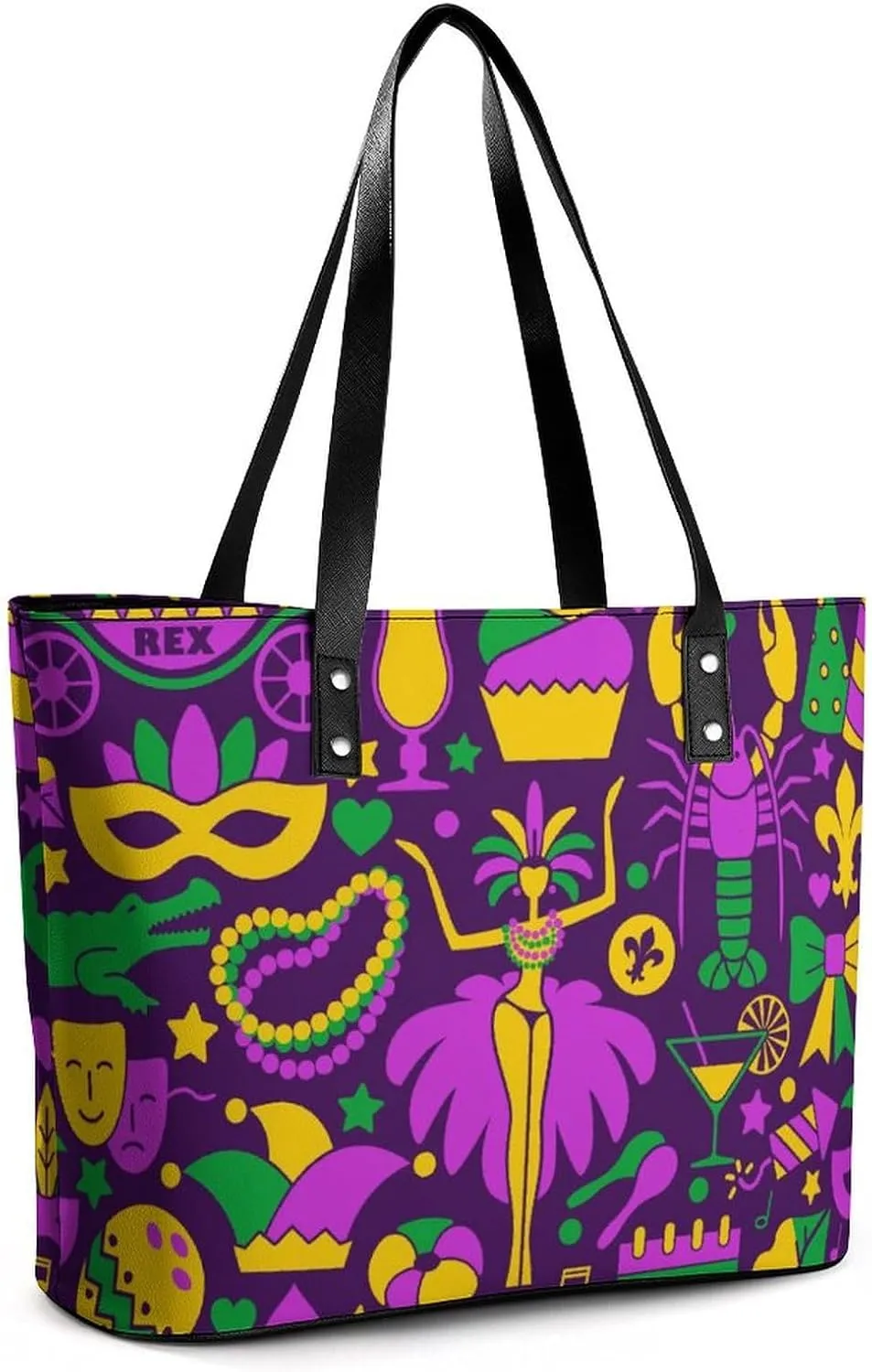 Large Capacity Work Tote Bag Handbag Waterproof Big Shoulder Commuter Bag