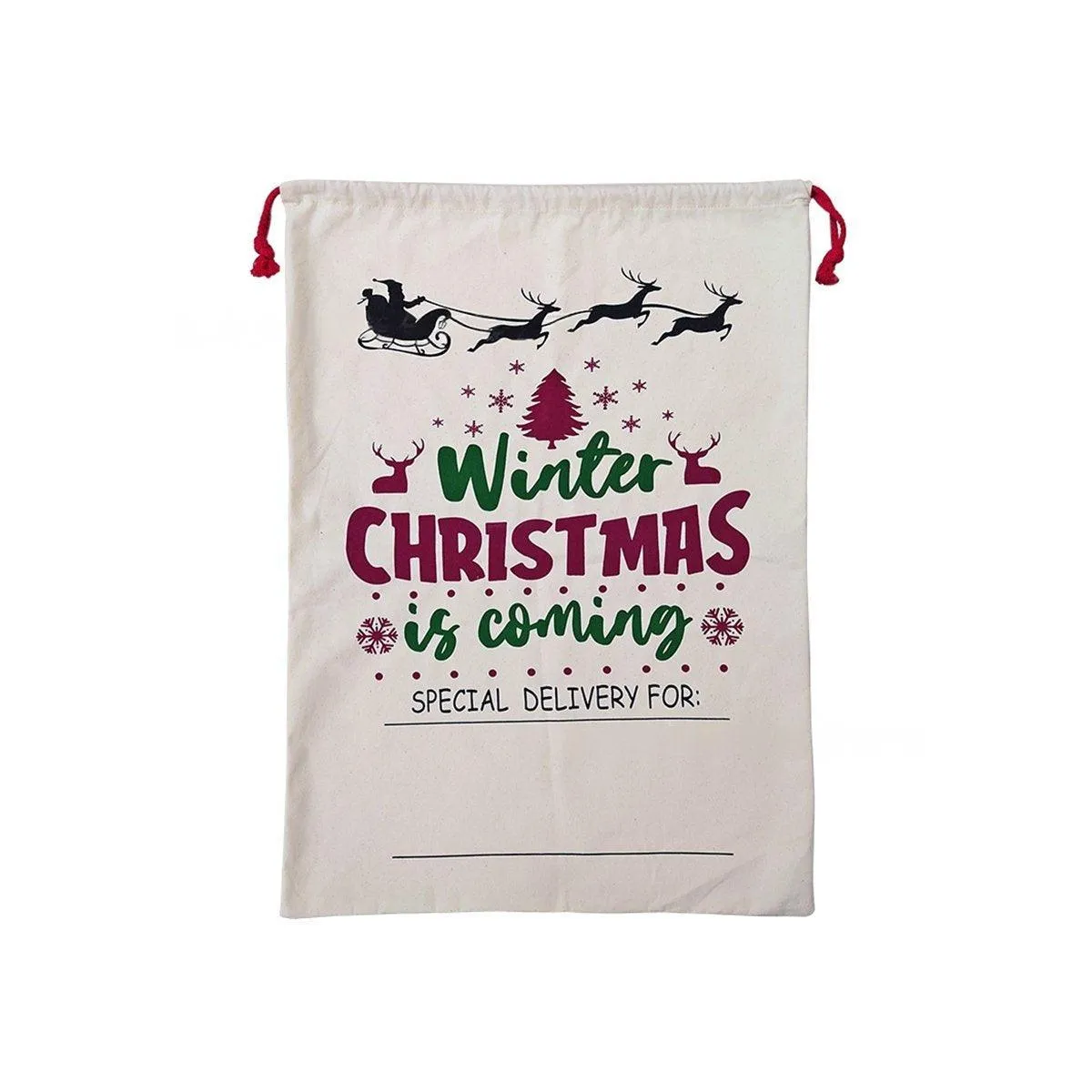 Large Christmas Sacks Jumbo Large Santa Gift Sack Bag Gifts Stocking Present Bag