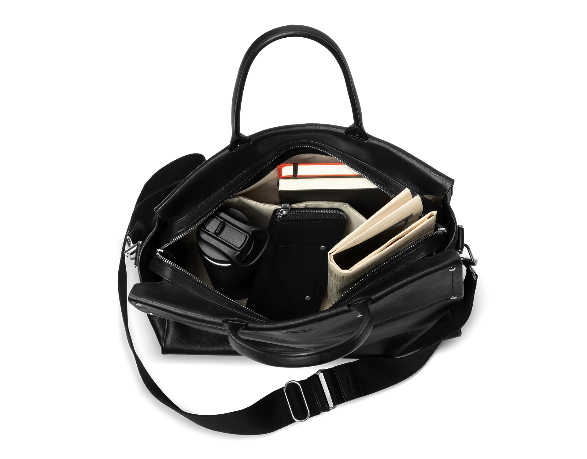 Large Satchel - Black