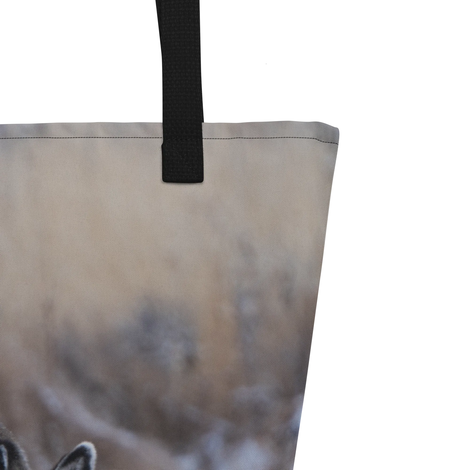 Large Tote Bags Inspired by the Gentle Moments of Wyoming’s Kissing Deer