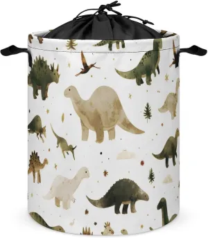 Laundry Hampers, Large Drawstring Laundry Bag, Removable Laundry Bags, Collapsible Storage Bin with Handles for Home Organization, Kids Room, Nursery Font
