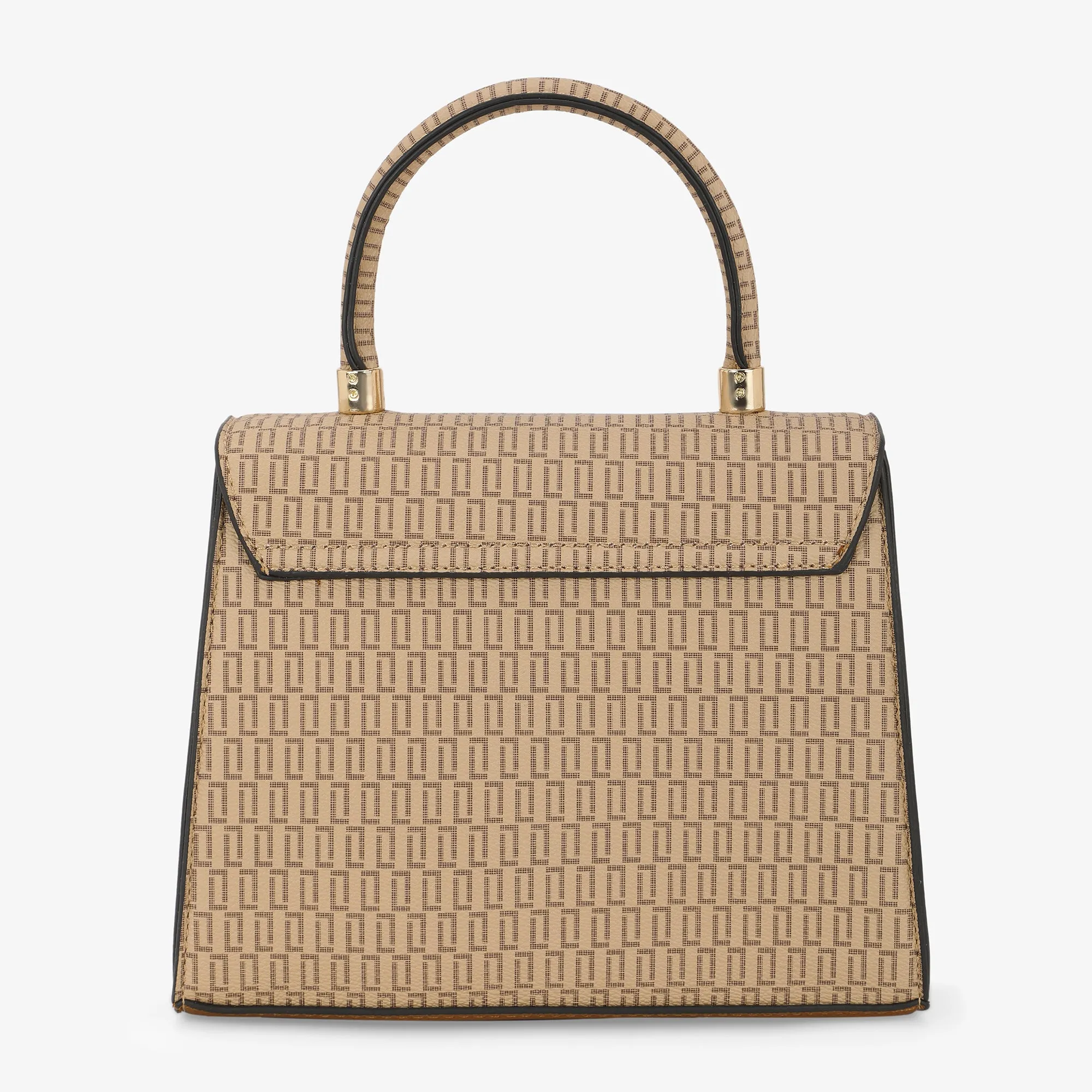Lavie Luxe Monogram Ipsy24 Taupe Medium Women's Satchel