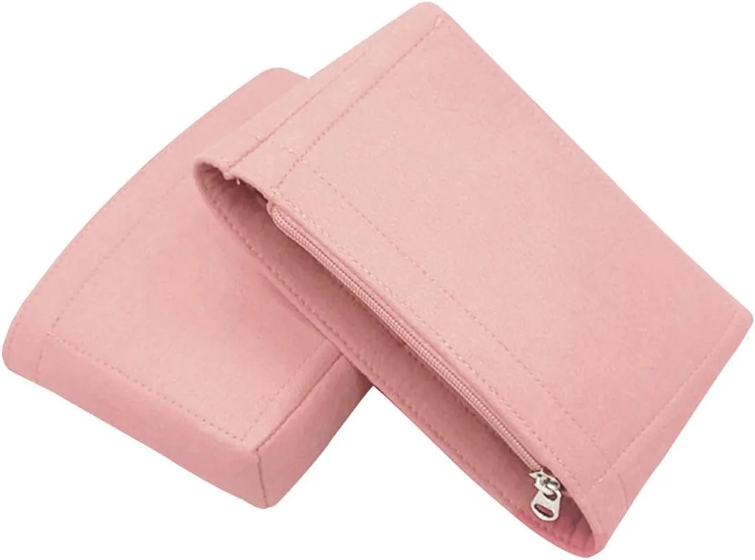 Lckaey Purse Organizer for pochette voyager insert Metis Tassel messenger bag pochette m é tis insert 2084pink