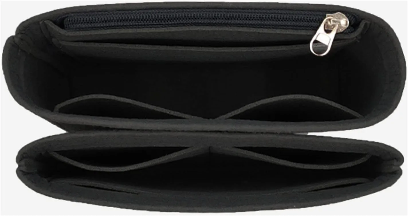 Lckaey Purse Organizer for pochette voyager insert Metis Tassel messenger bag pochette m é tis inserts 2084black