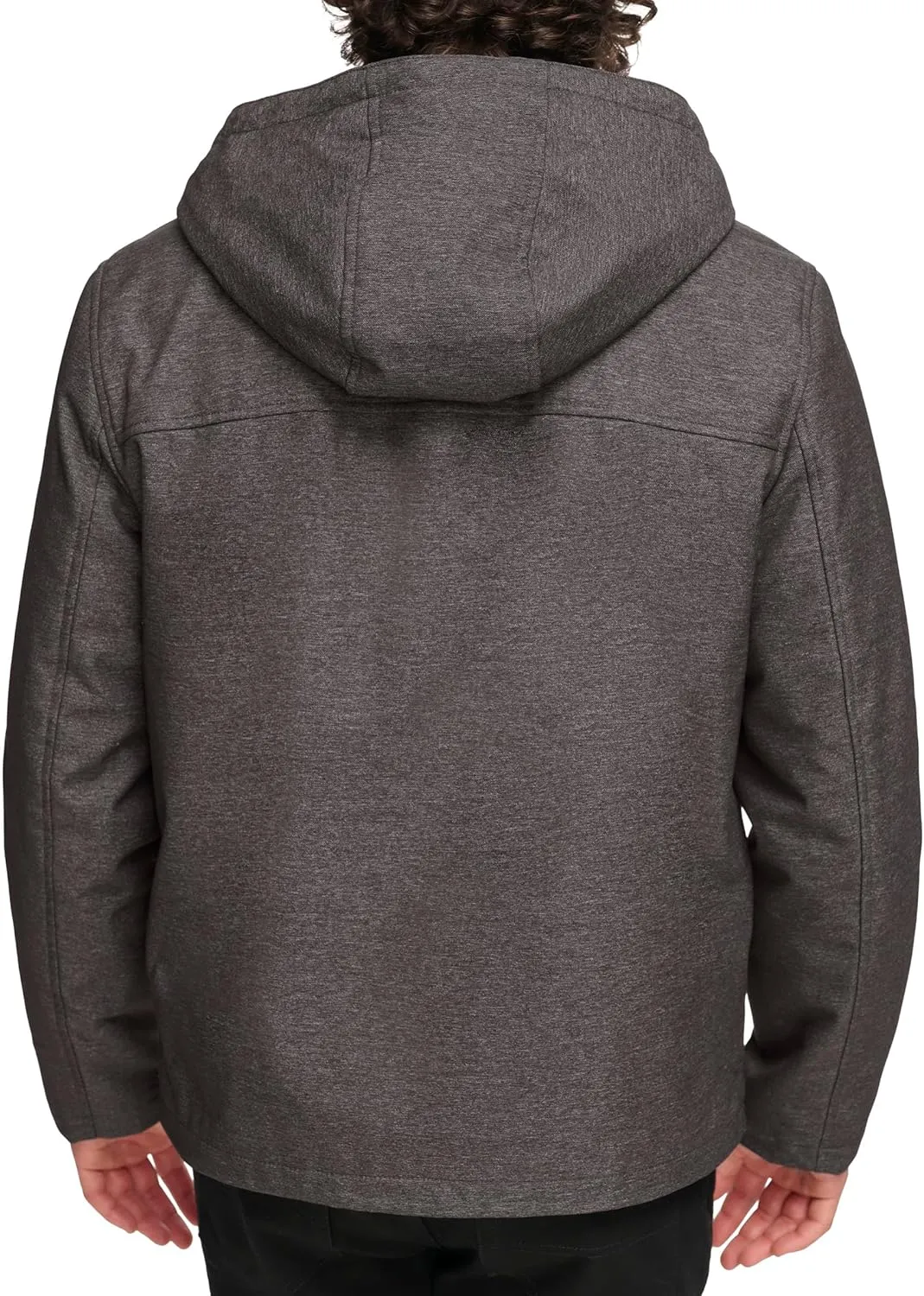 Levi's Men's Soft Shell Hooded Storm Coat (Regular & Big & Tall Sizes)