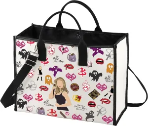LEVLO Vampire Tote Bag Rupert Giles Fans Gift Anne Summers Character Shoulder Bag Vampire Merchandise