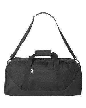 Liberty Bags Black Strap Duffel Bag - 2251