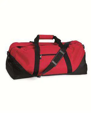 Liberty Bags Black Strap Duffel Bag - 2251