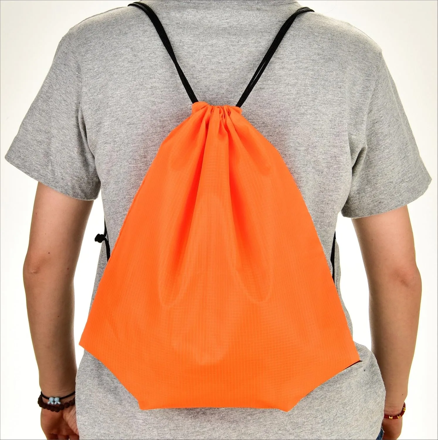 LIHI Bag 10 Pack Ripstop Paty Favor Drawstring Backpack Goody Gift Team Bags