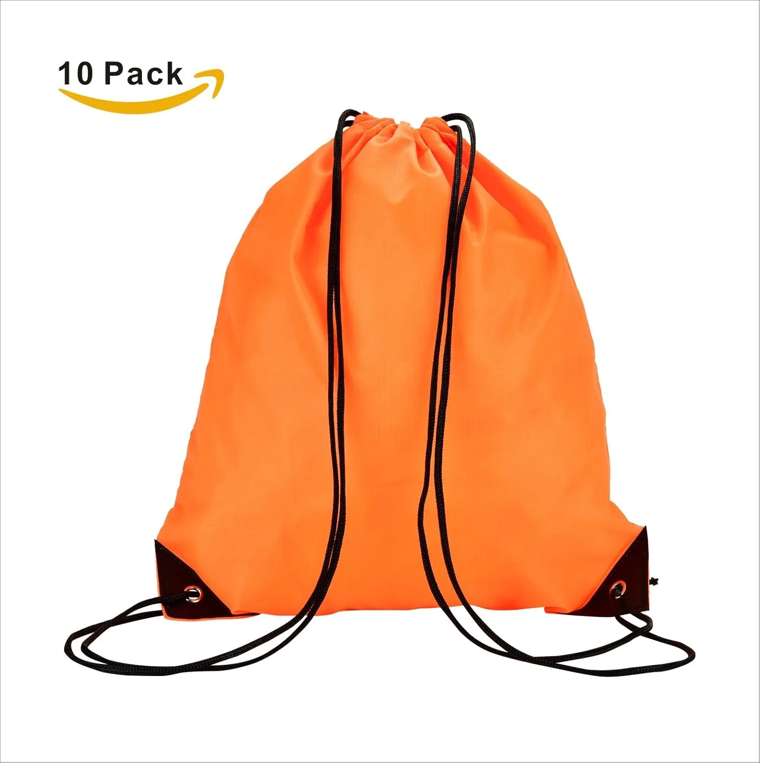 LIHI Bag 10 Pack Ripstop Paty Favor Drawstring Backpack Goody Gift Team Bags