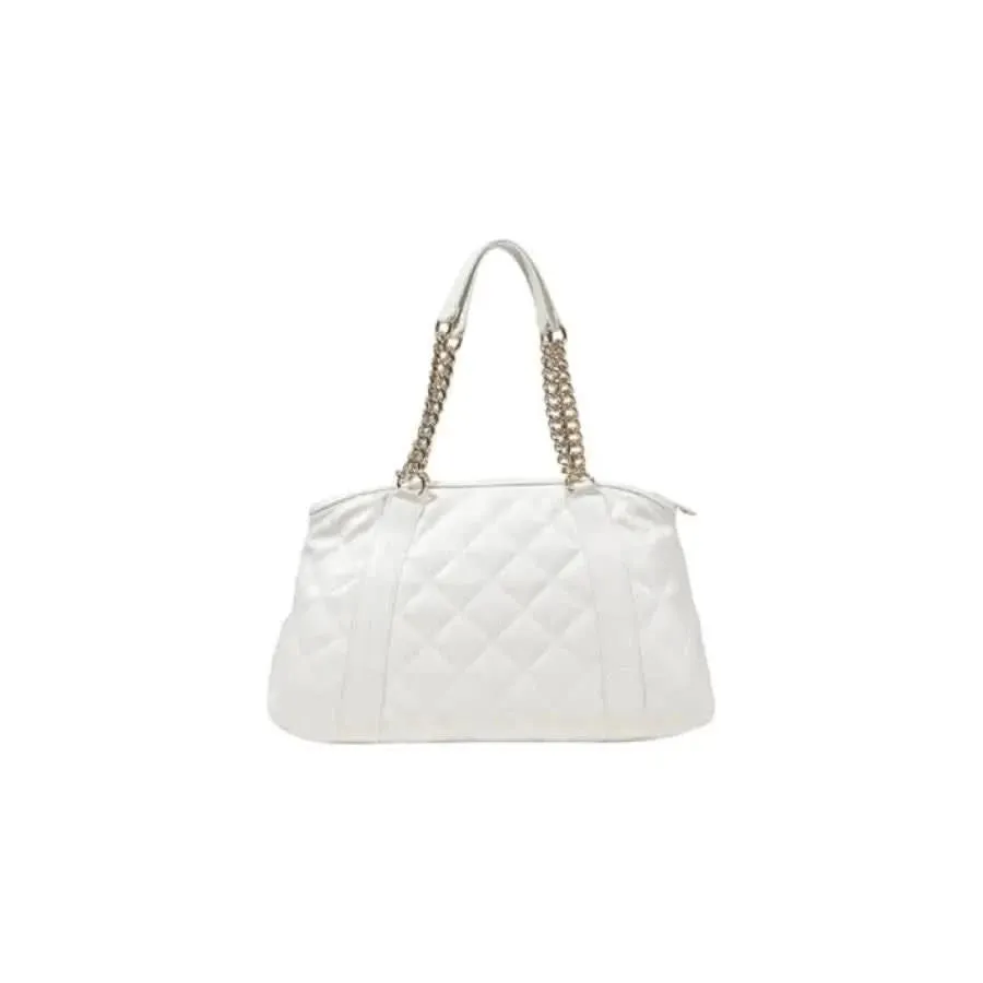 Liu Jo Women's White Handbag with Zip Closure
