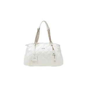 Liu Jo Women's White Handbag with Zip Closure