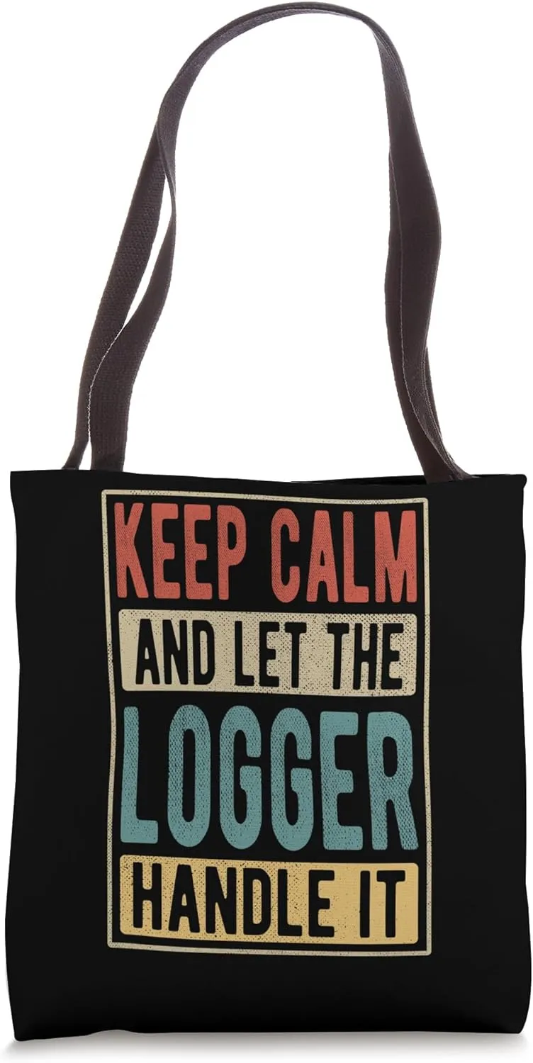 Logger Retro Design - Logger Tote Bag