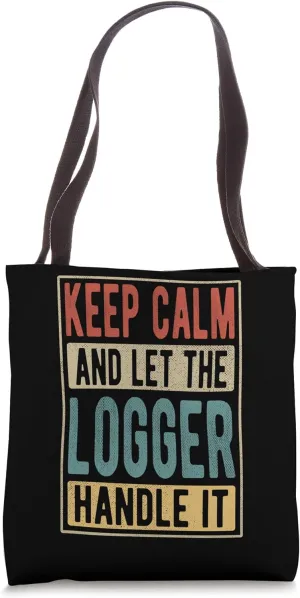 Logger Retro Design - Logger Tote Bag
