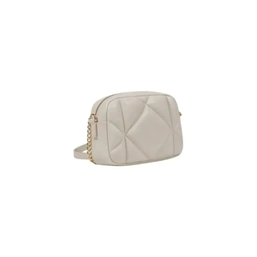 Love Moschino Beige Handbag with Zip Closure