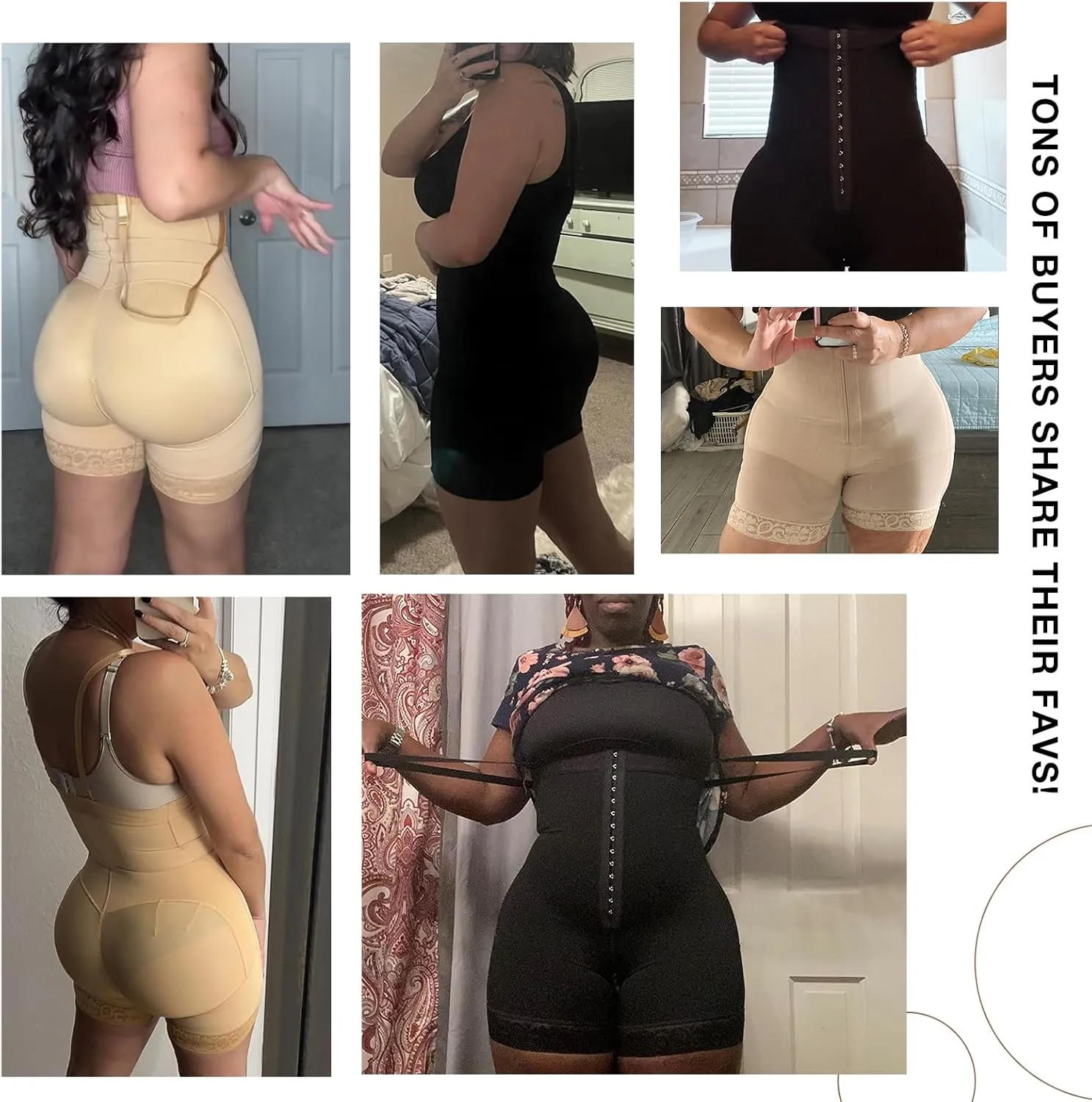 Lover-Beauty Fajas Colombianas Shaping Girdles Shapewear Tummy Control Butt Lifter Bodysuit BBL Fajas