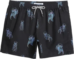 maamgic Mens Swim Trunks 5" with Mesh Lining Quick Dry Bathing Suits for Men Swim Shorts Swimwear