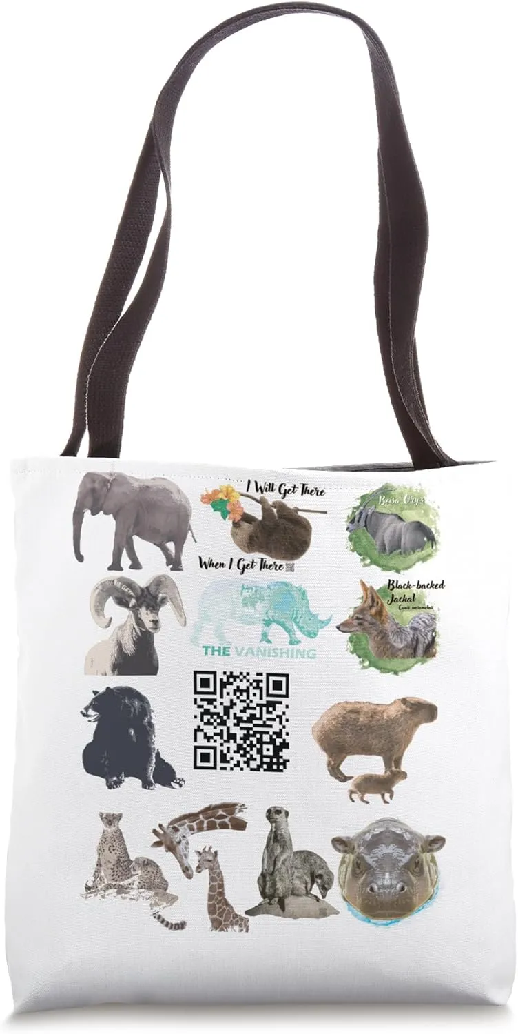 Mammals Design Tote Bag
