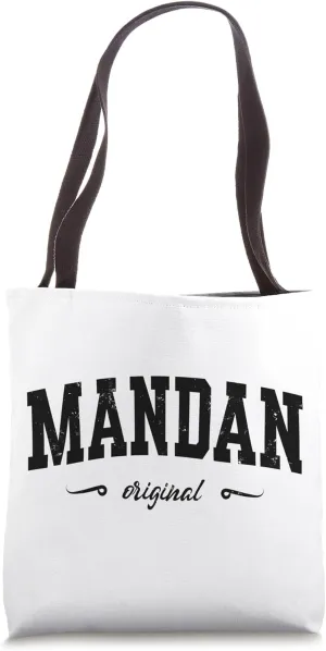 Mandan Design College North Dakota Tote Bag