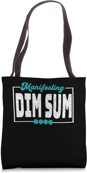 Manifesting Dim Sum Unique Graphic Art Tote Bag
