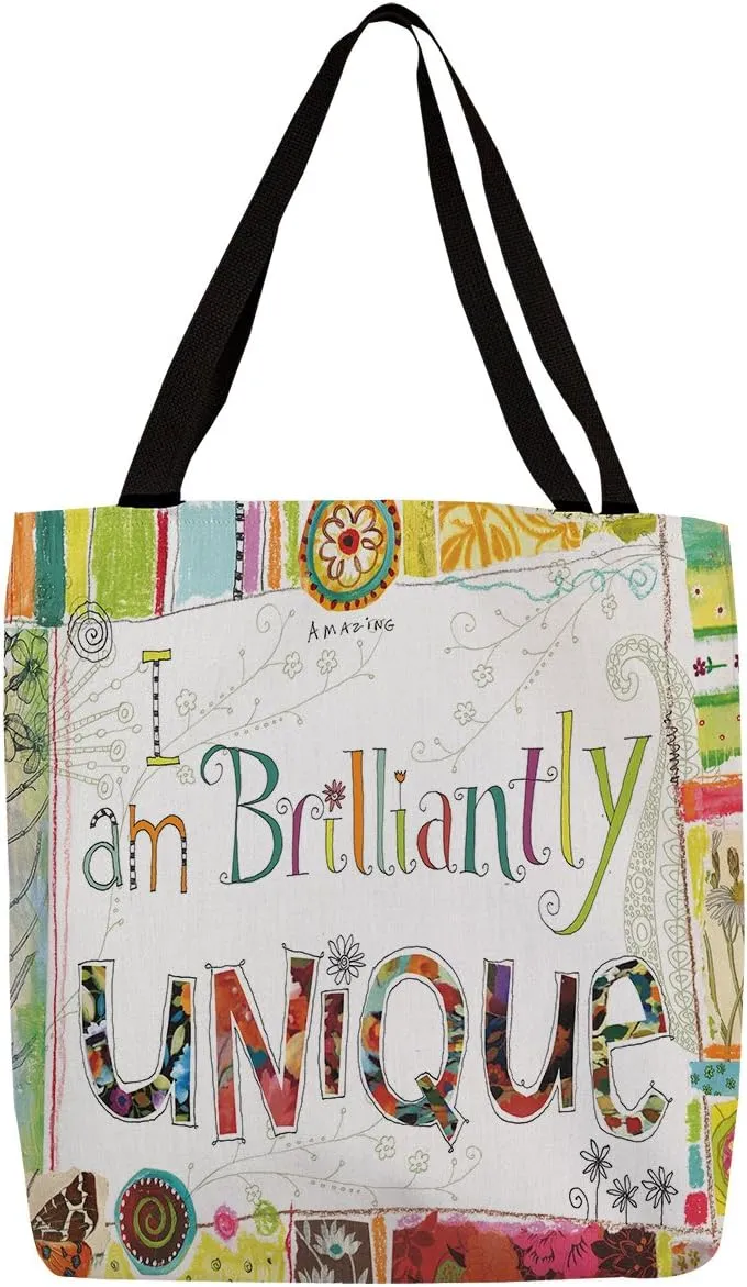 Manual Woodworkers & Weavers Shopping Tote, 13-Inch, Brilliantly Unique