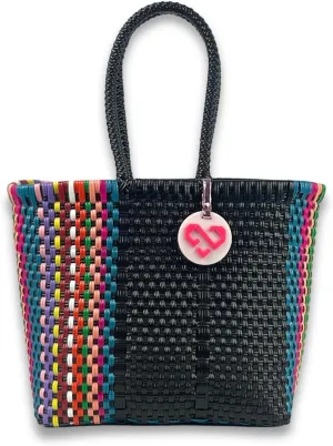 MARIA VICTORIA X-Small Mexican Tote - Waterproof Woven Beach Purse