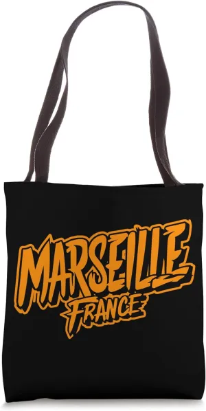 Marseille France Souvenir Design Tote Bag