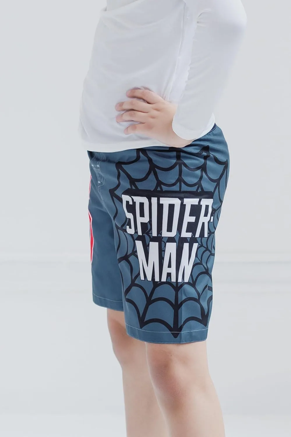 Marvel UPF 50  Swim Trunks Bathing Suit Toddler to Big Kid Sizes (2T - 18-20)