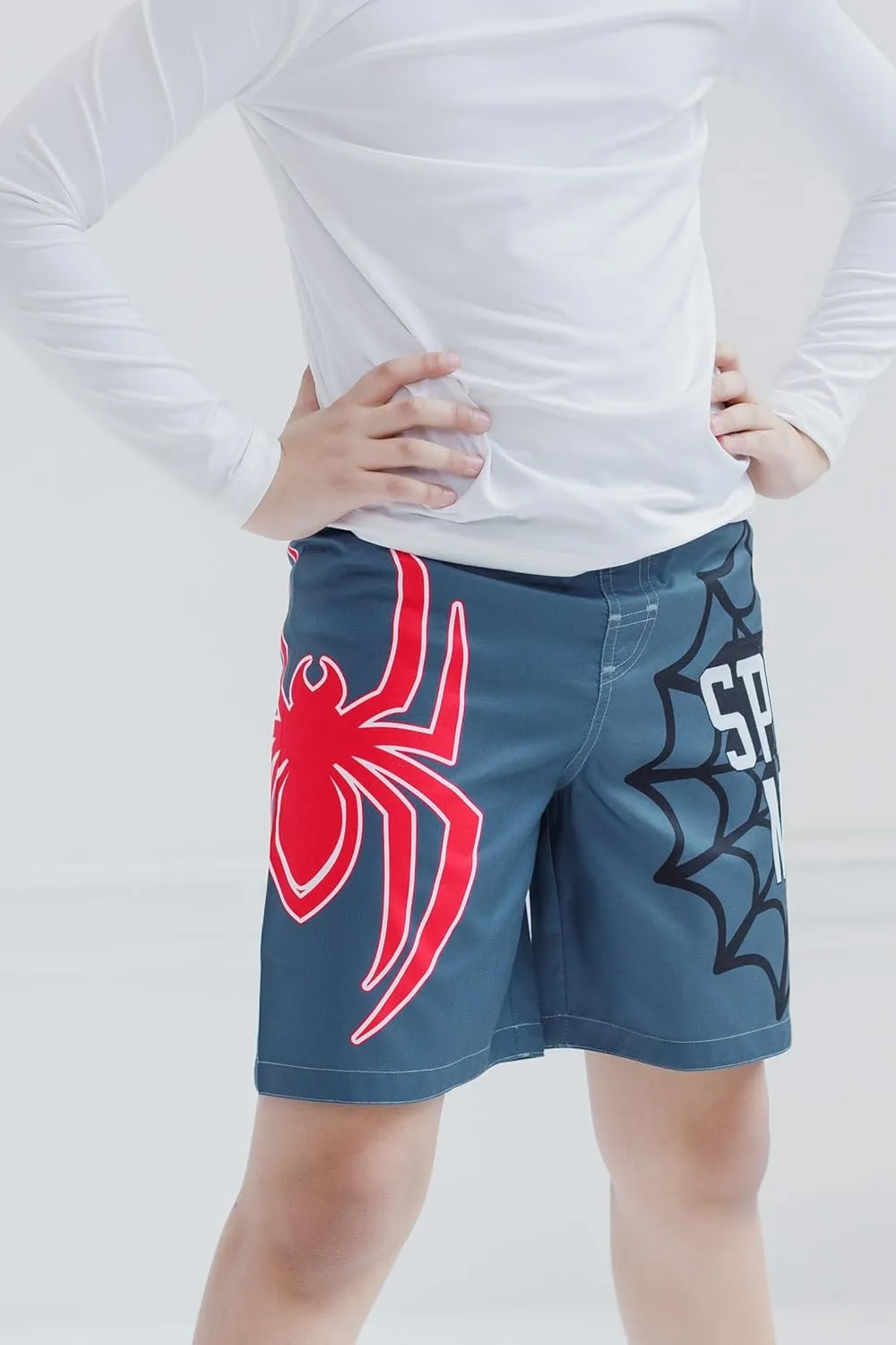 Marvel UPF 50  Swim Trunks Bathing Suit Toddler to Big Kid Sizes (2T - 18-20)