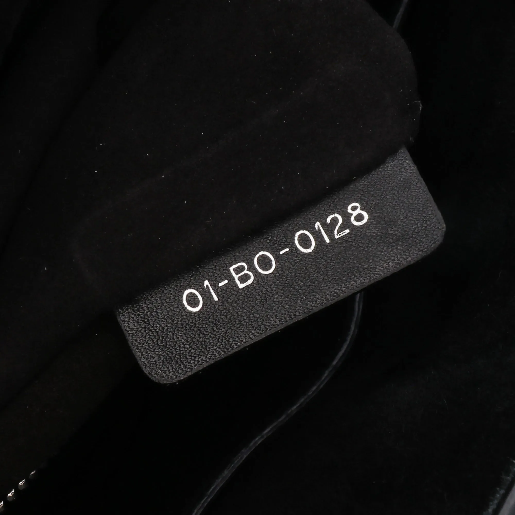 Medium Calfskin Checkered Lady Dior