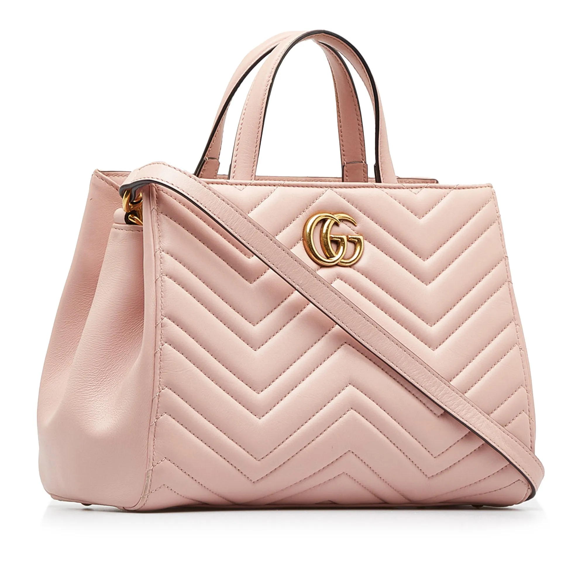 Medium Diverse options GG Marmont Tote Satchel Excellent customer service GUCCI Matelasse