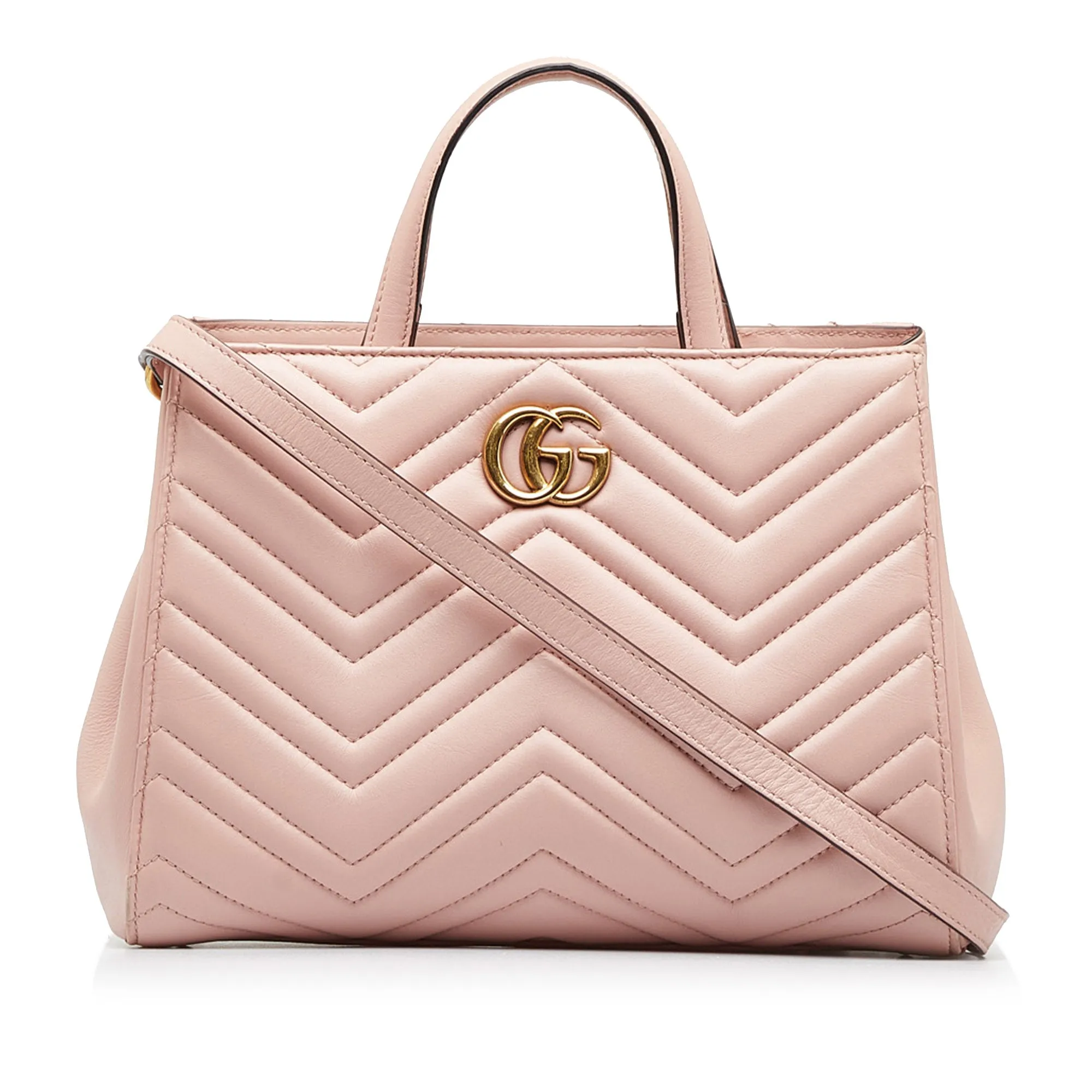 Medium Diverse options GG Marmont Tote Satchel Excellent customer service GUCCI Matelasse