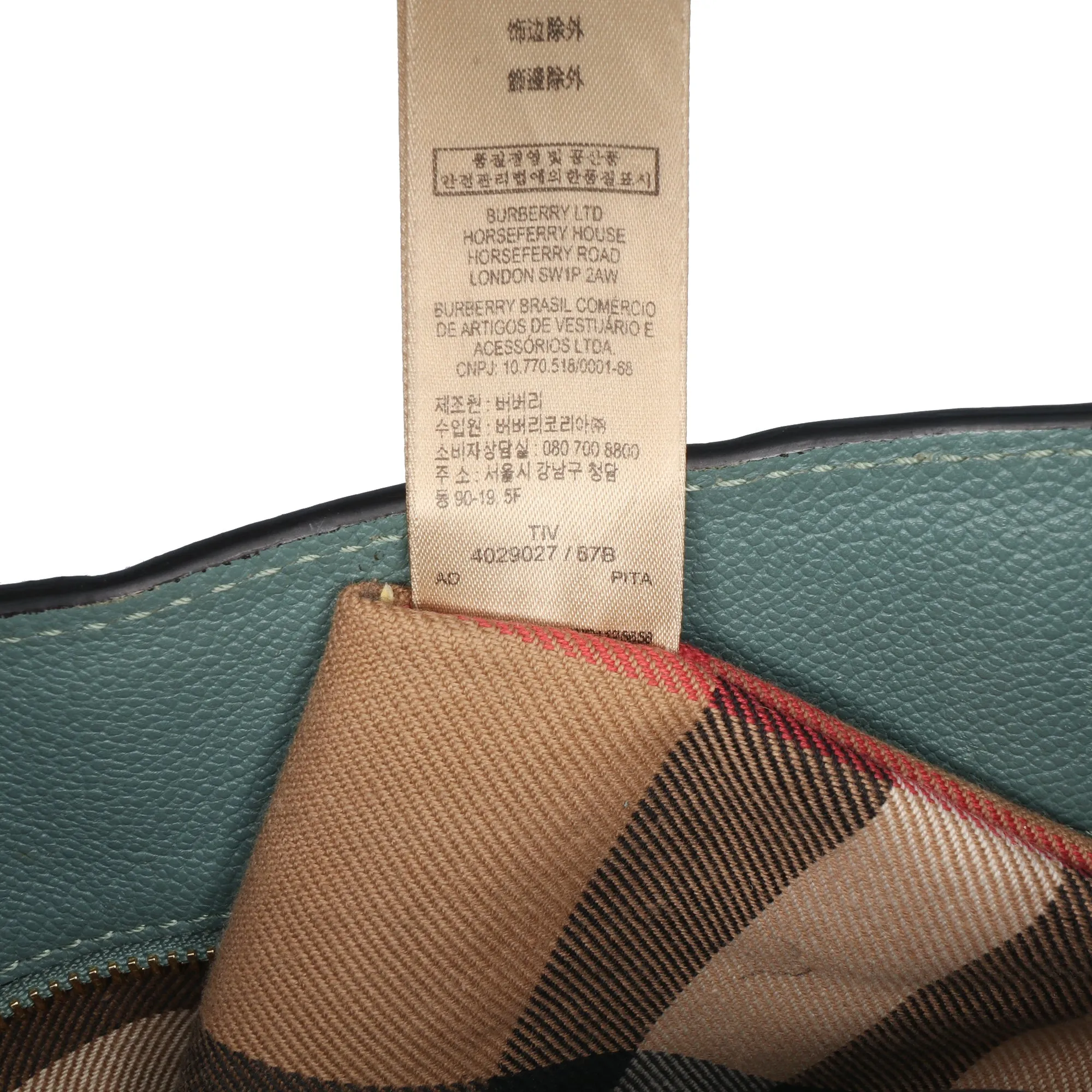 Medium Grained Calfskin Buckle Tote