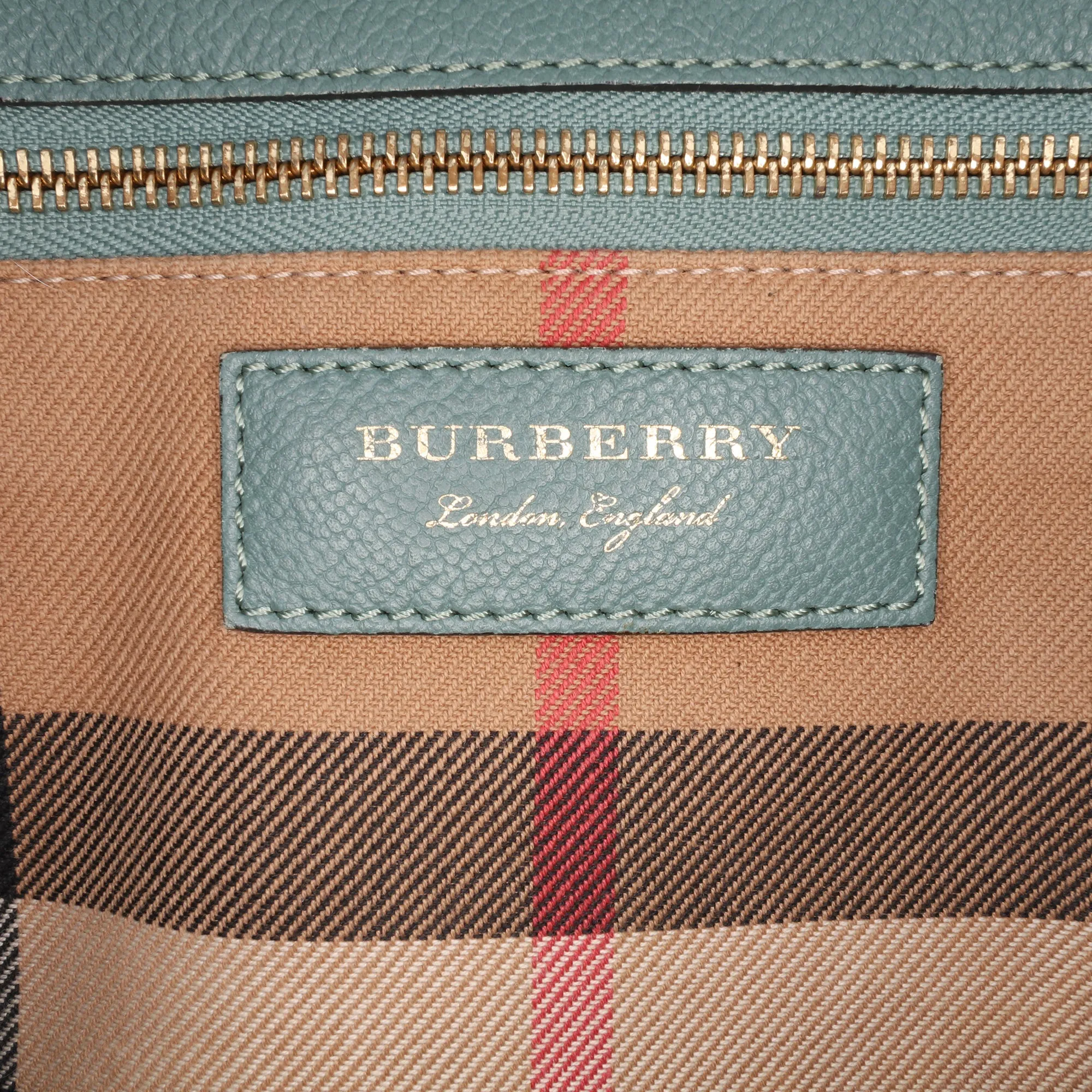 Medium Grained Calfskin Buckle Tote