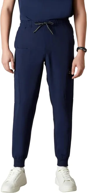 Members Only London Drawstring Men's Jogger Pants, Medical Scrubs Set, Hospital Scrub Pants