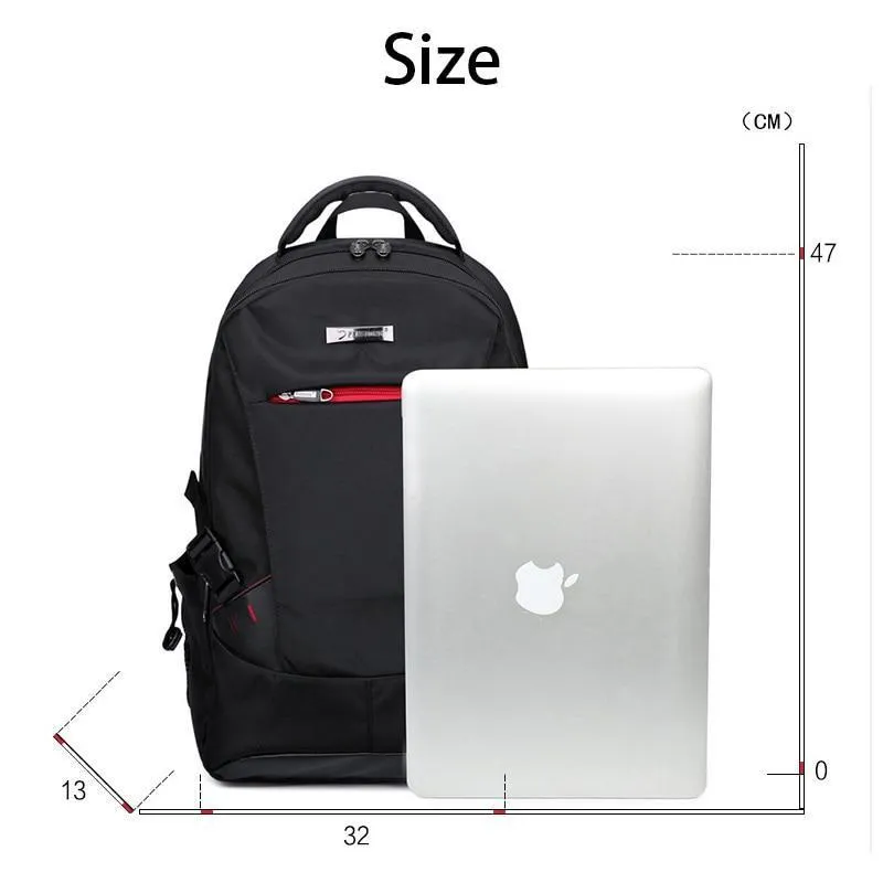 Men's Anti Theft Backpack - Large Laptops