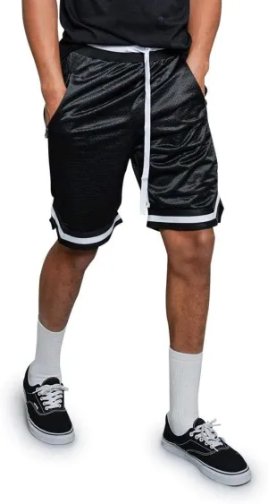 Men's Drawstring Waistband Athletic Basketball Track Shorts