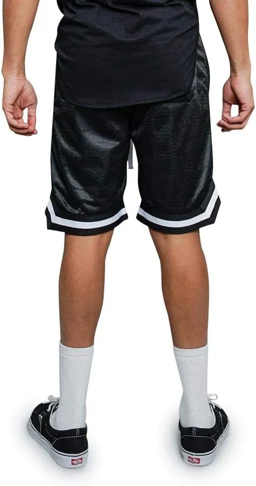 Men's Drawstring Waistband Athletic Basketball Track Shorts