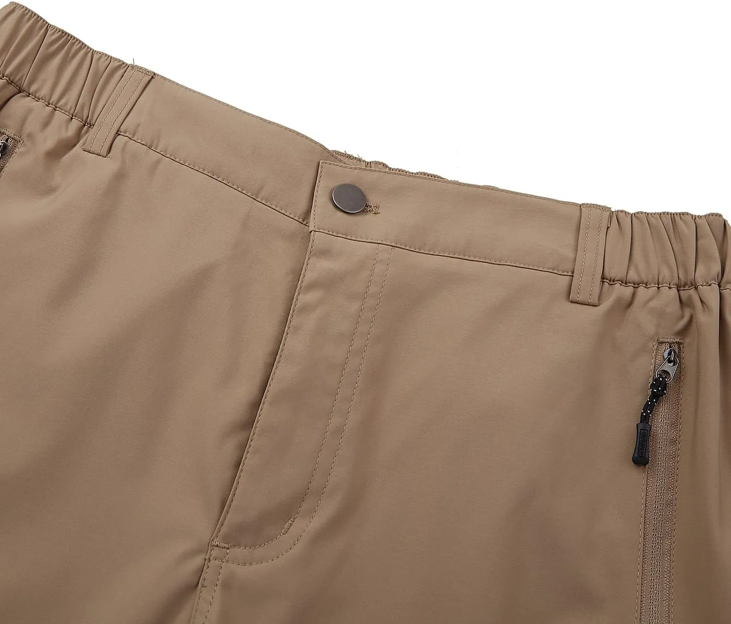 Men's Hiking Cargo Shorts Lightweight Outdoor Work Travel Golf Camping Casual with 5 Zipper Pockets