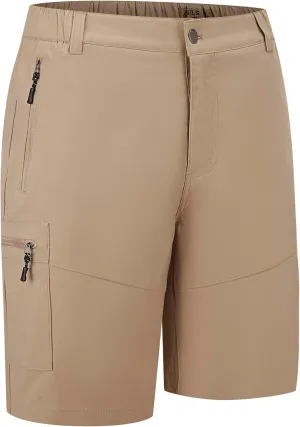 Men's Hiking Cargo Shorts Lightweight Outdoor Work Travel Golf Camping Casual with 5 Zipper Pockets