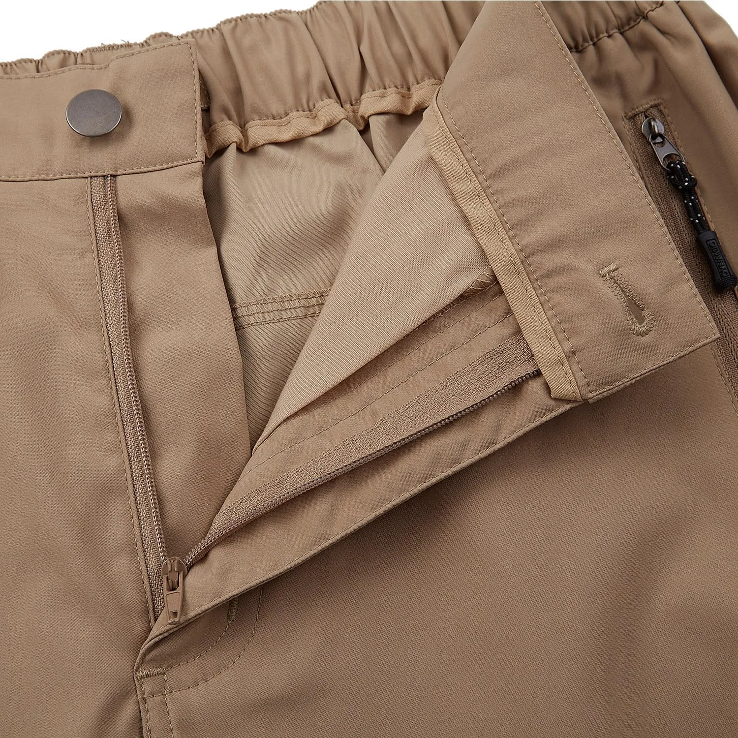 Men's Hiking Cargo Shorts Lightweight Outdoor Work Travel Golf Camping Casual with 5 Zipper Pockets