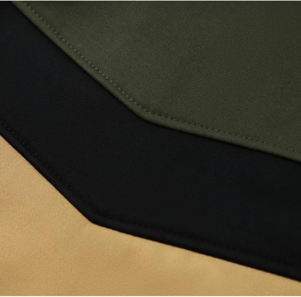 Mens Hoodie Multicolor Panel Sweatshirt Fleece Long Sleeve Sports Tops