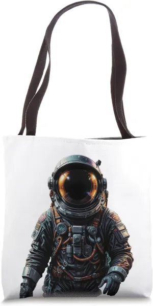 Men's Space Graphic For Father's Day Dad Space Unique Design Tote Bag