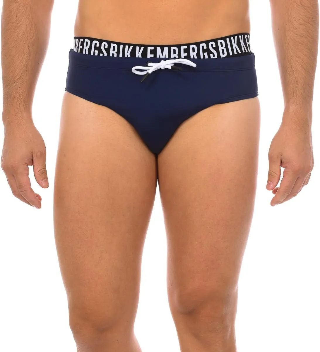 Men's Swim Briefs Swimming Pool Swimwear External Drawstring Visible Elastic Article BKK2MSP02 Series: pupino