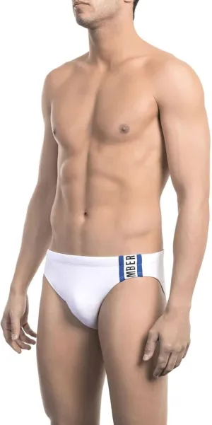 Men's Swim Briefs Swimming Pool Swimwear Internal Drawstring Article BKK1MSP02 Series Tape