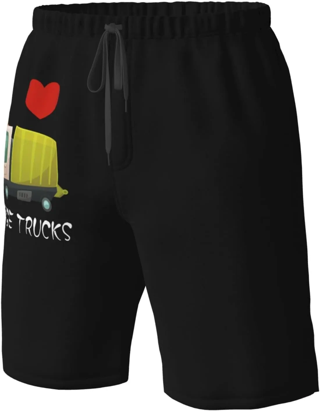 Men's Swim Trunks Beach Shorts Drawstring Quick Dry Running Shorts Comfortable Loose Gym Shorts Swimsuit Pants with Pockets