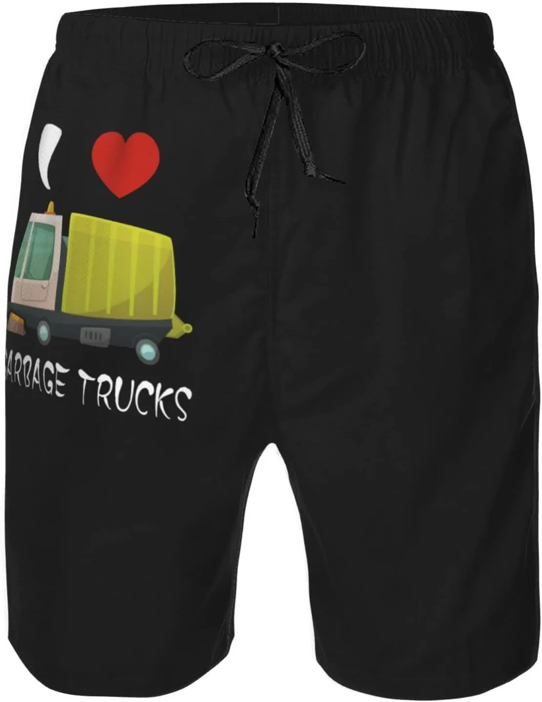 Men's Swim Trunks Beach Shorts Drawstring Quick Dry Running Shorts Comfortable Loose Gym Shorts Swimsuit Pants with Pockets